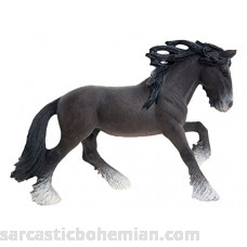 Schleich Shire Stallion Toy Figure B009MJU69U